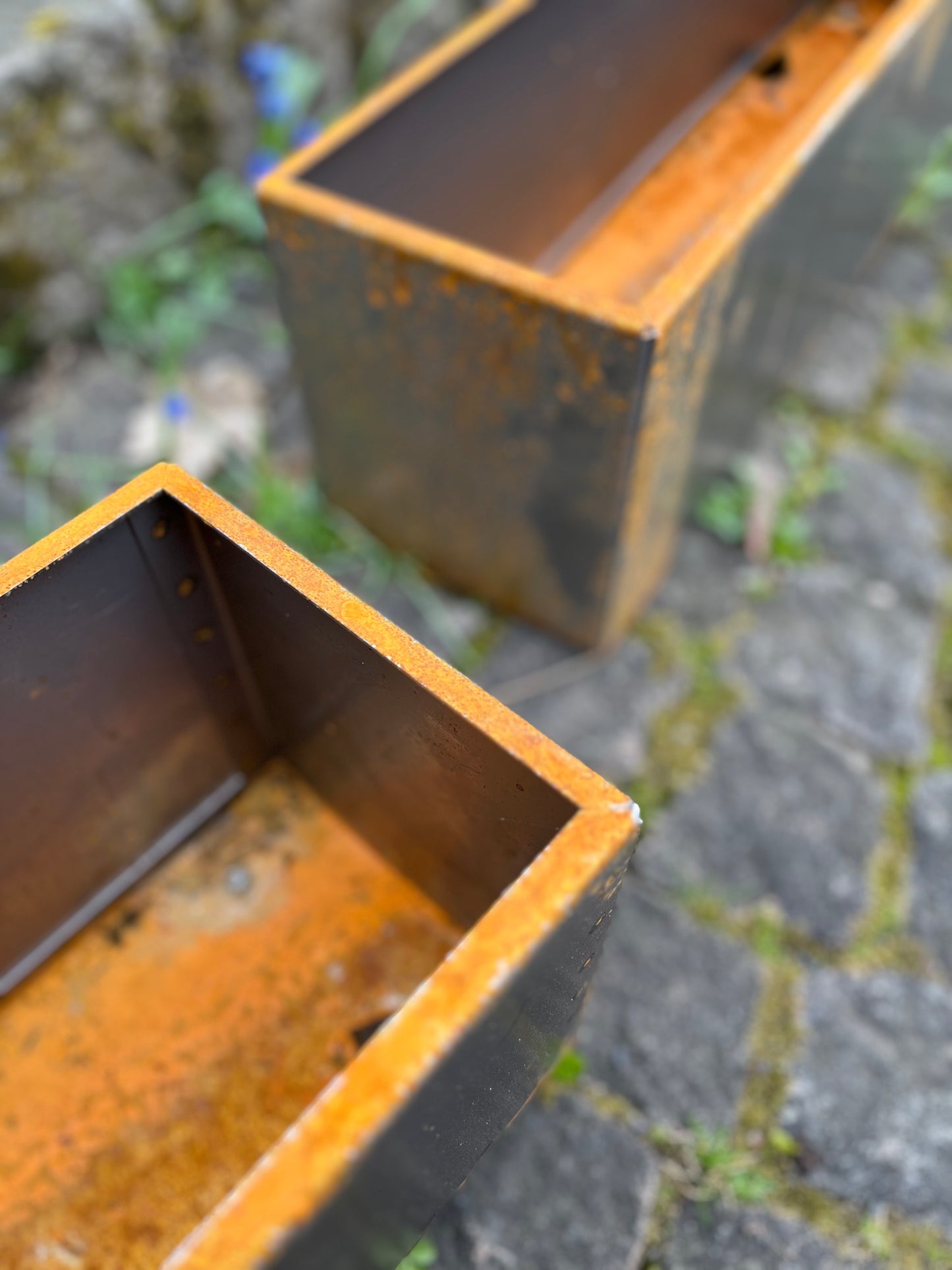 Blumenkasten Corten