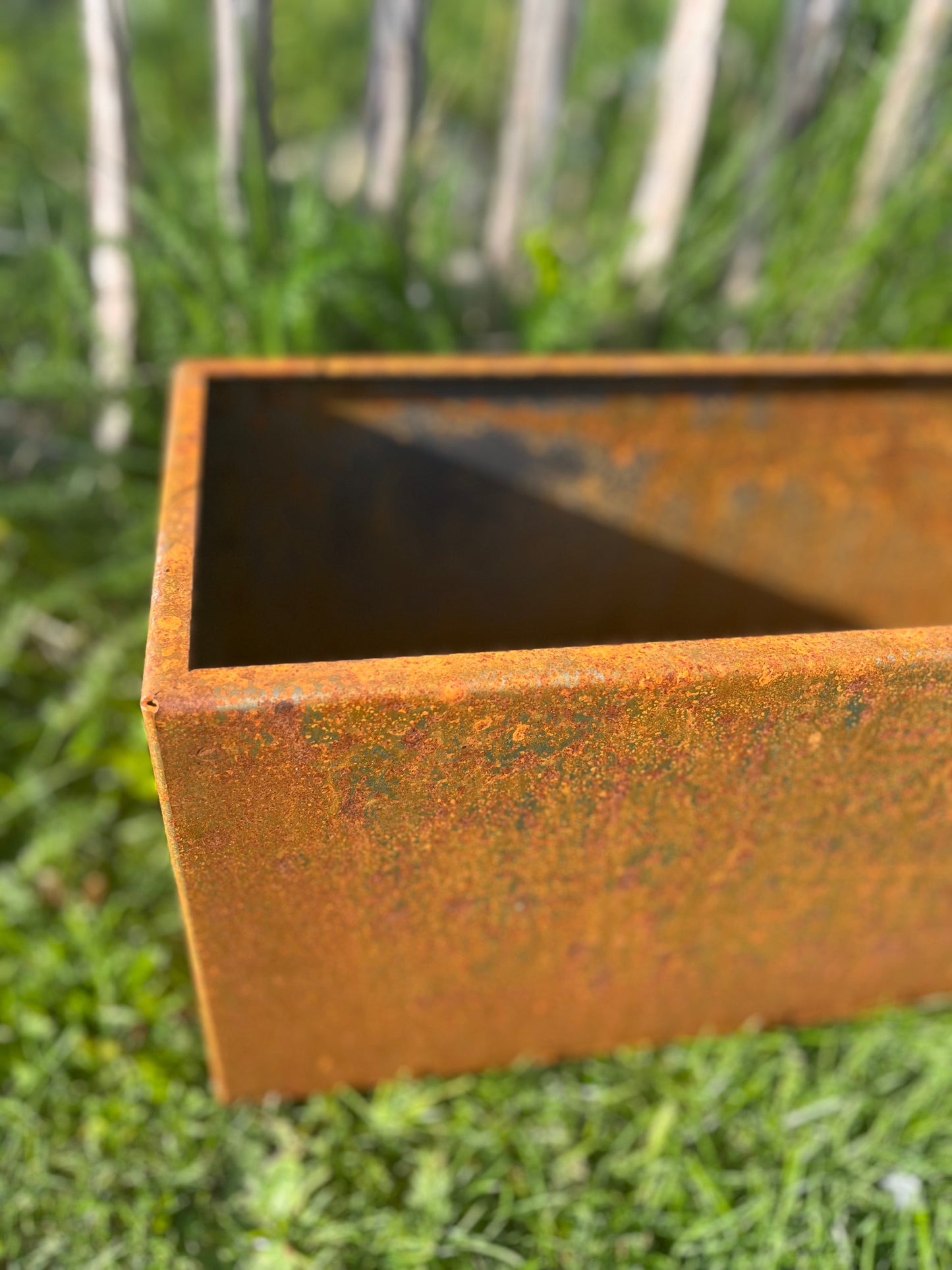 Blumenkasten Corten