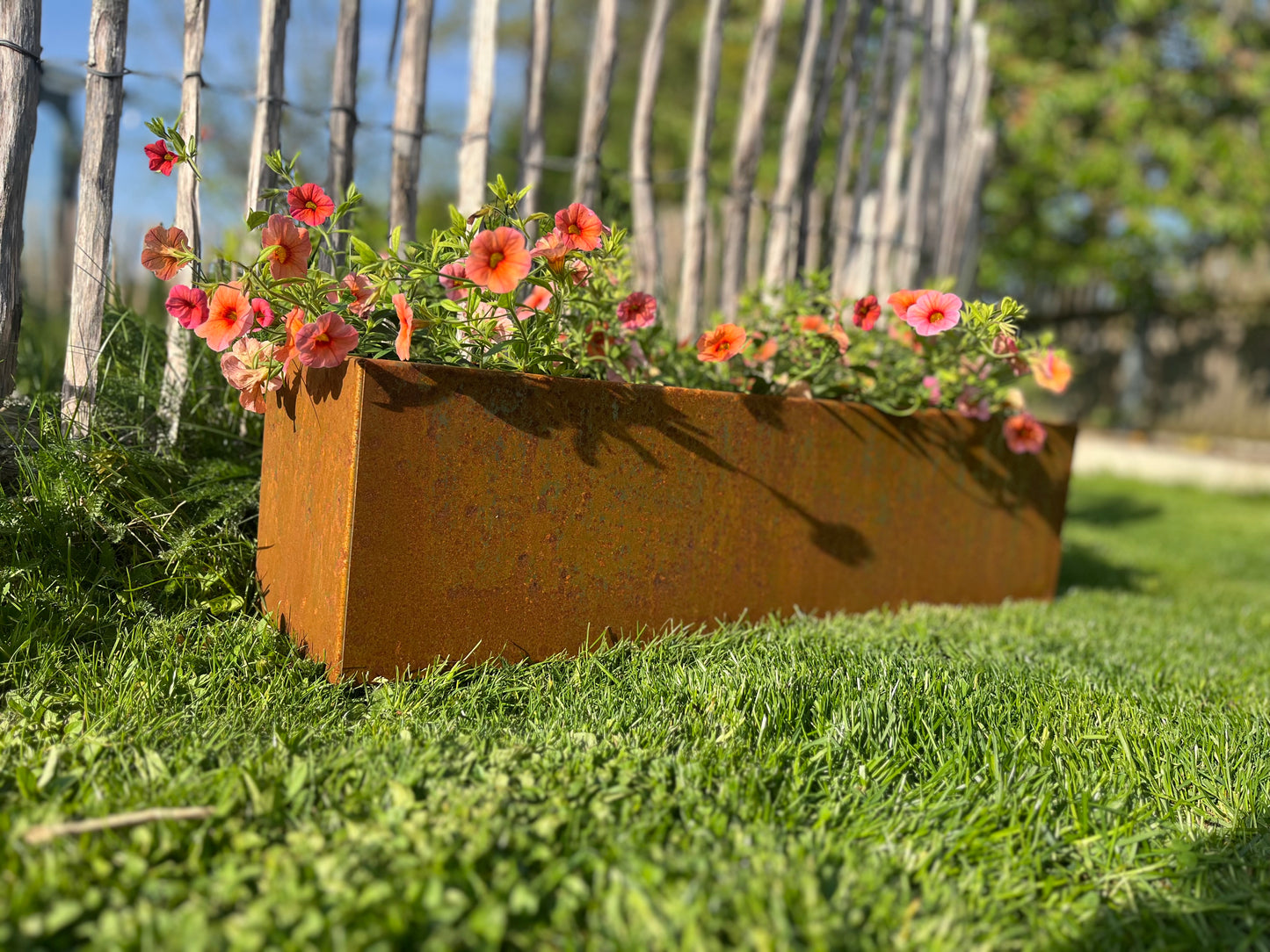 Blumenkasten Corten