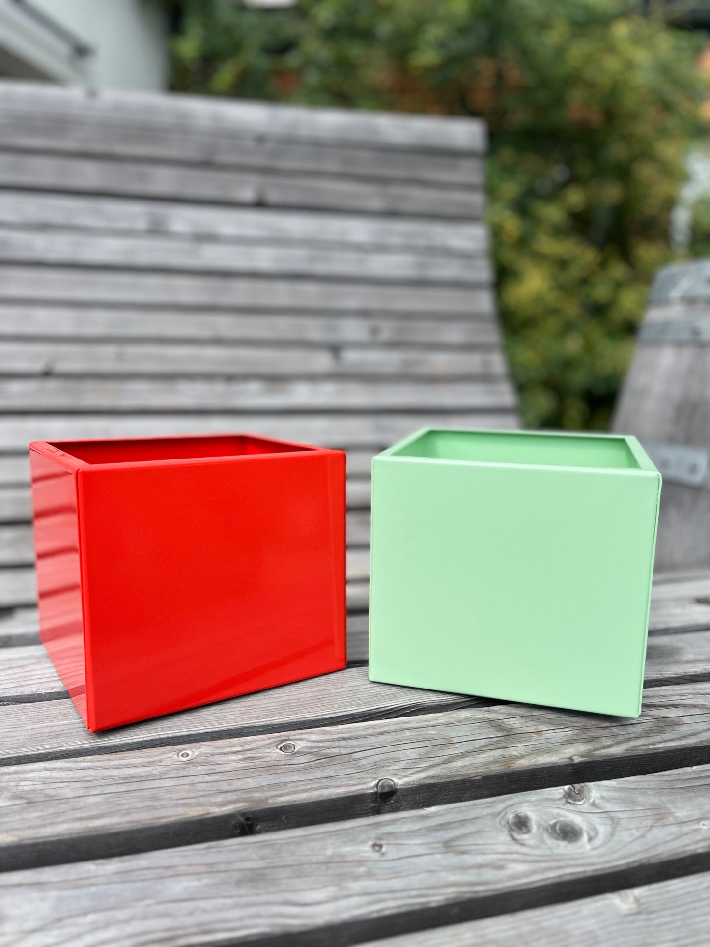 Blumentopf / Box colorful
