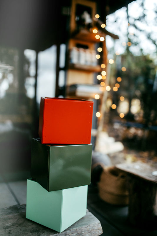 Blumentopf / Übertopf / Box colorful