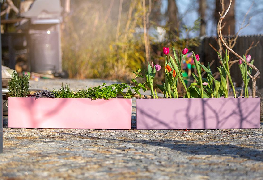 Blumenkasten Colorful – Industriestil