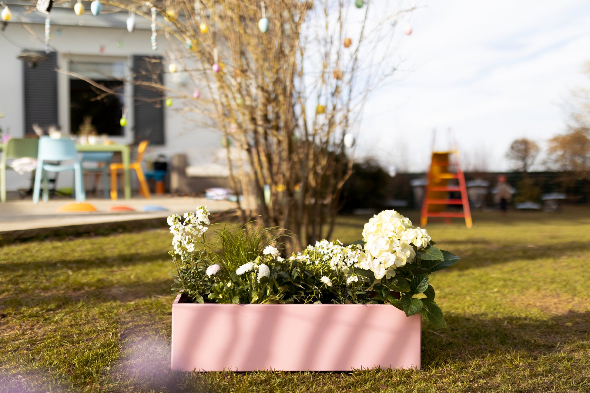 Blumenkasten metall bunt rosa robust stabil hochwertig 