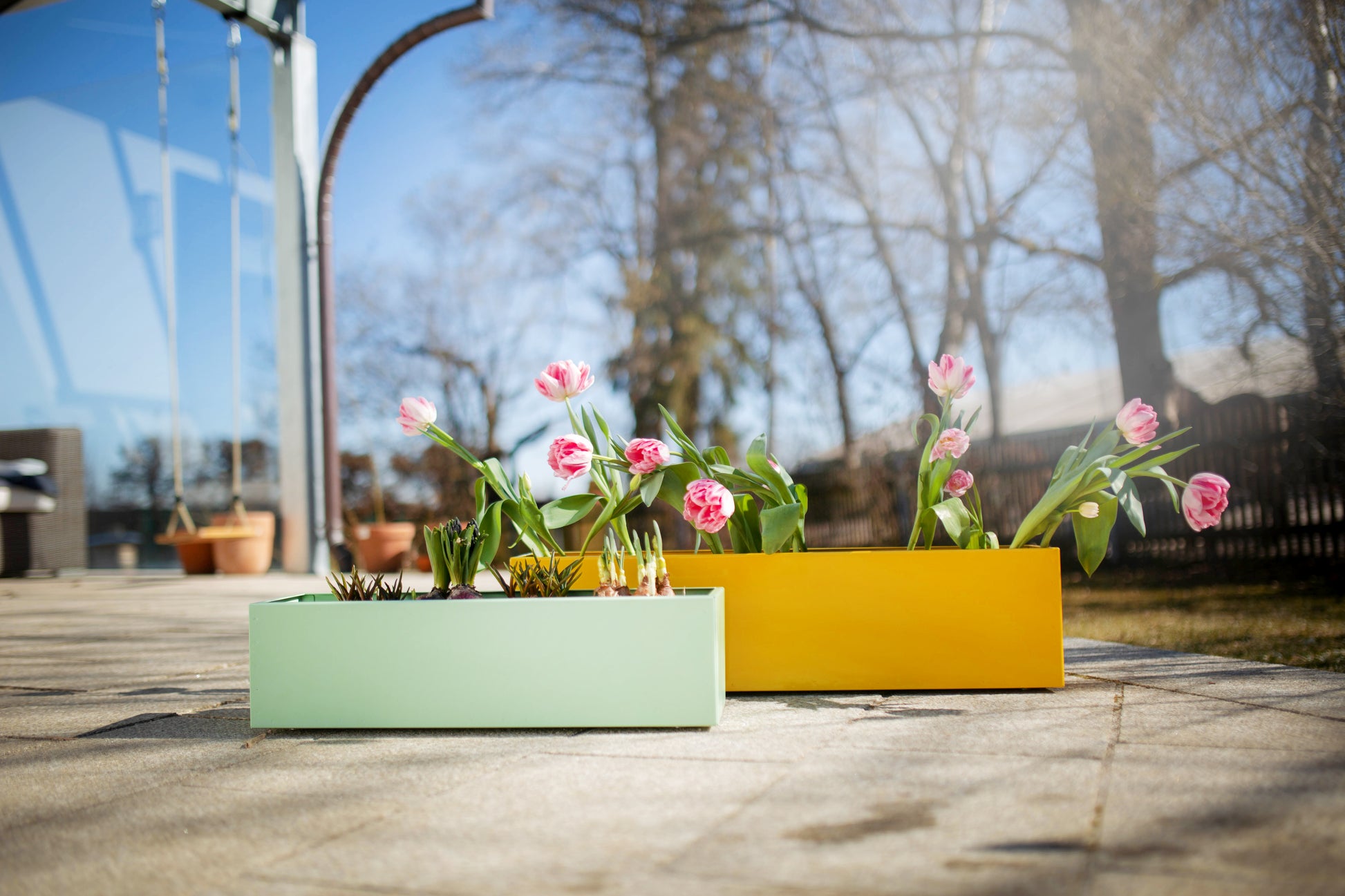 Blumenkasten Colorful – Industriestil