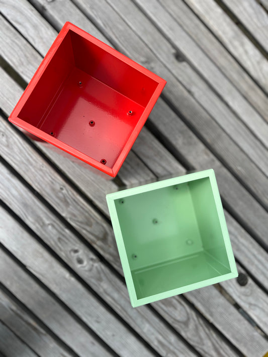 Blumentopf / Box colorful
