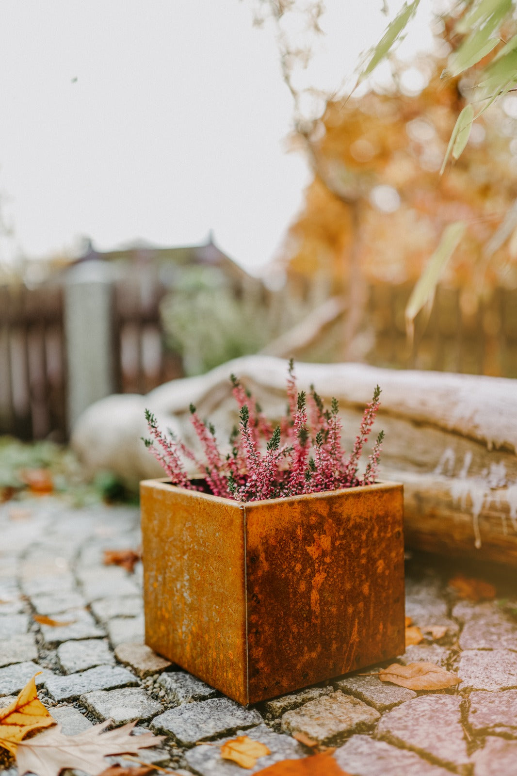 Blumentopf / Übertopf Corten