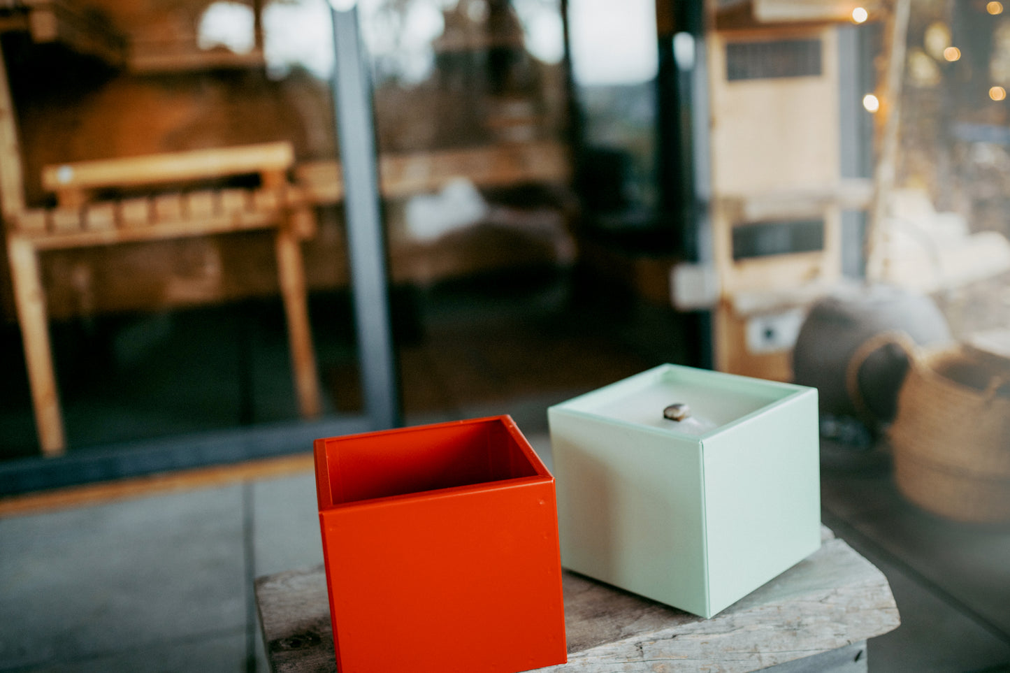 Blumentopf / Übertopf / Box colorful